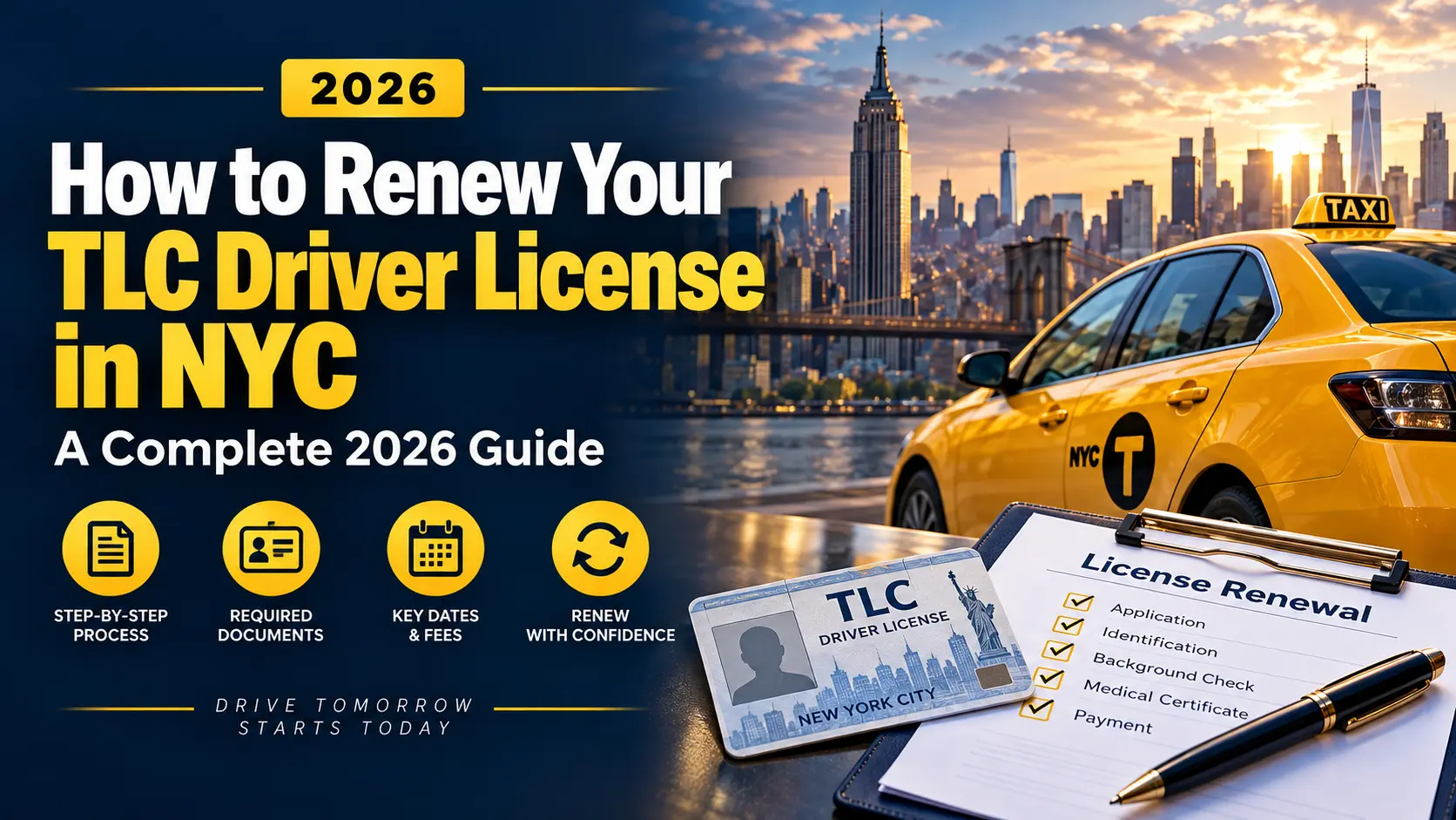 How to Renew Your TLC Driver License in NYC: A Complete 2026 Guide